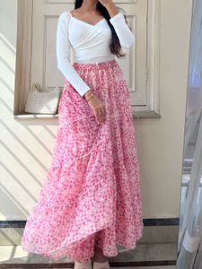 Bohemian Tiered Maxi Skirt