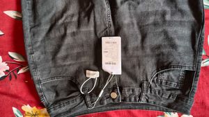 Savana Women's Washed Black Flared Jeans