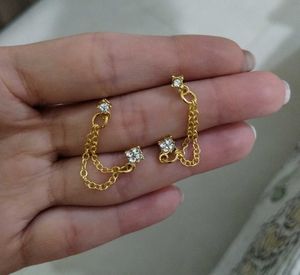 Rhinestone stud Earrings 🎀🤌🏻