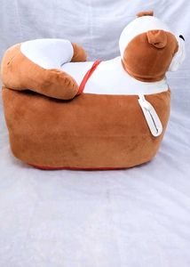 Plush Baby Sofa Seat Dog Shape Infant Support Chai