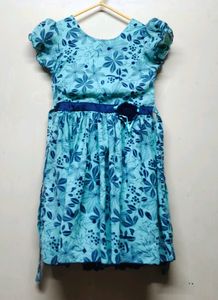 Girls Foral Green Formal