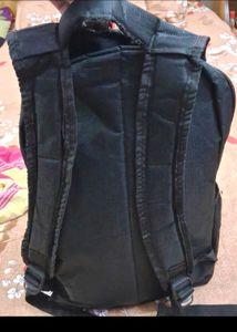 Branded Nike Backpack - blue and grey