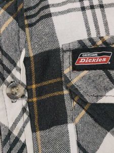 Dickies quilted flannel shirt jacket(Original Vint