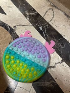 Fidget Pop It Crab Purse