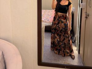 Beautiful Printed Lehenga Skirt Set