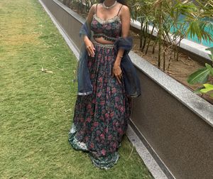 Designer Floral Print Lehenga Choli