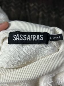Cozy White Teddy Sweatshirt