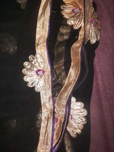 New Black Saree For Women
