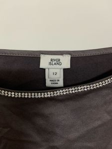 Black Satin Cami Sparkle Diamond straps