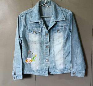 Embroidered Denim Jacket