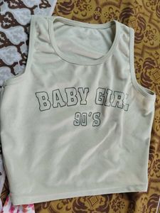 Baby Girl 90's Crop Top
