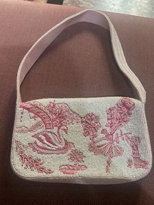 Beaded Ballet Dancer Clutch