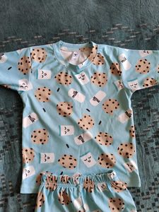 Cute Cookie &amp; Milk Pajama Set