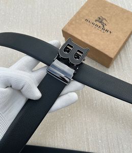 Burberry Belt with B Buckle