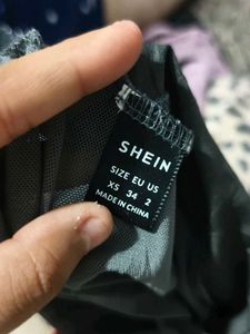 Sheer One-Shoulder Top