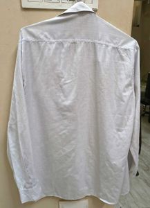 Classic Men's White Shirt and Black Pant