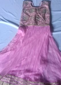 Beautiful Pink Ethnic Gown
