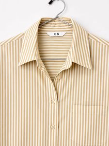 Striped Oversized Shirt for Women