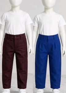 Kids Boys Pants Set (2 Pairs)
