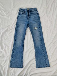 DNMX Women's High-Rise Bootcut Jeans