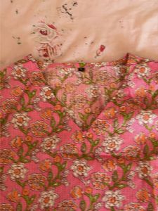 Vibrant Floral corset kurti
