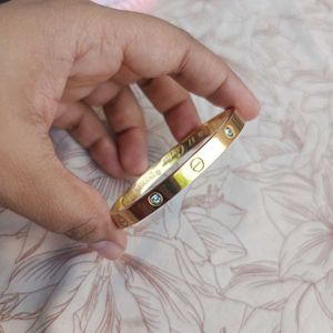 Elegant Cartier inspired bracelet with Diamonds
