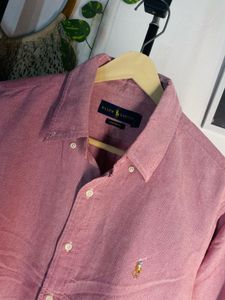 Ralph Lauren Pink Oxford Shirt