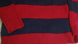 Striped Knit Sweater - Classic Style for winter