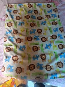 Adorable Animal Print Baby Blanket