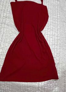 Stunning Red Bodycon Mini Dress