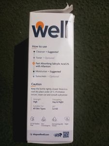 Wellwell 2% Salicylic Acid Face Serum