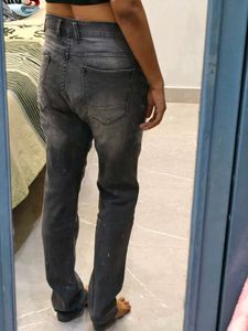 Stylish Grey Wash Jeans