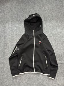 Men's Black Hooded Jacket