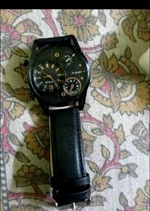 Men's Black Fashion Watch