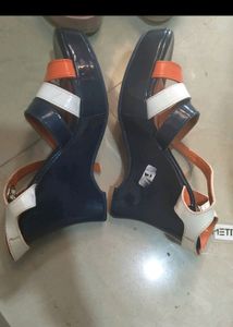 Metro Color Block Heels - Size 38