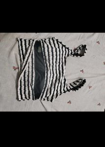 Striped Cropped Tank Top