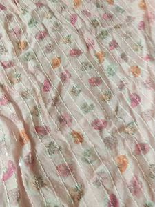 Beautiful Pink Floral Kurta