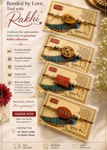 ✨ Handmade Rakhis🎀