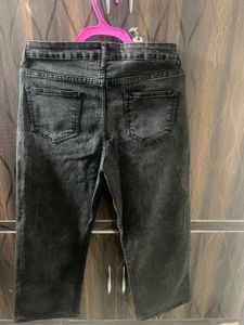 Stylish Black Denim Jeans