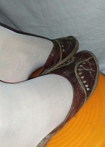 Brown Leather Flats