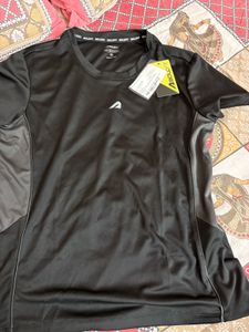 Boldfit Black Athletic T-Shirt