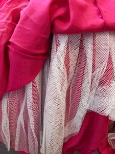 Beautiful Pink Lehenga Choli Set small size