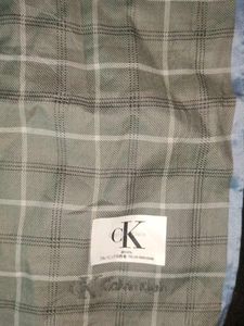 Authentic Calvin Klein Plaid Handkerchief
