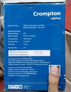 Crompton Versa Lite Table Lamp
