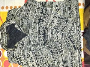 Patterned Long Sleeve Shirt
