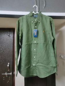 NEW Ralph Lauren Classic Fit Linen Shirt