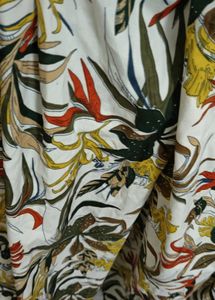 Beautiful Floral Cold Shoulder Maxi Dress