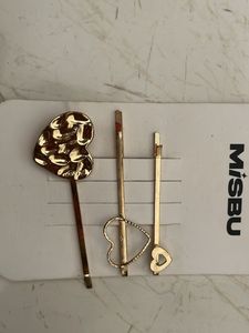 Cute Heart Hair Pins Set