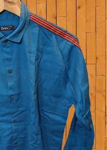 Men's Blue Casual Shirt