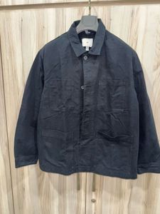 Men's Black H&M twill shirt jacket